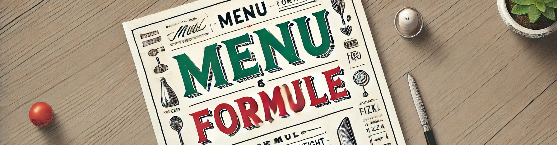 Menu Formula